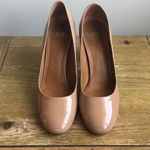 ✨Franco Sarto Nude Heels✨